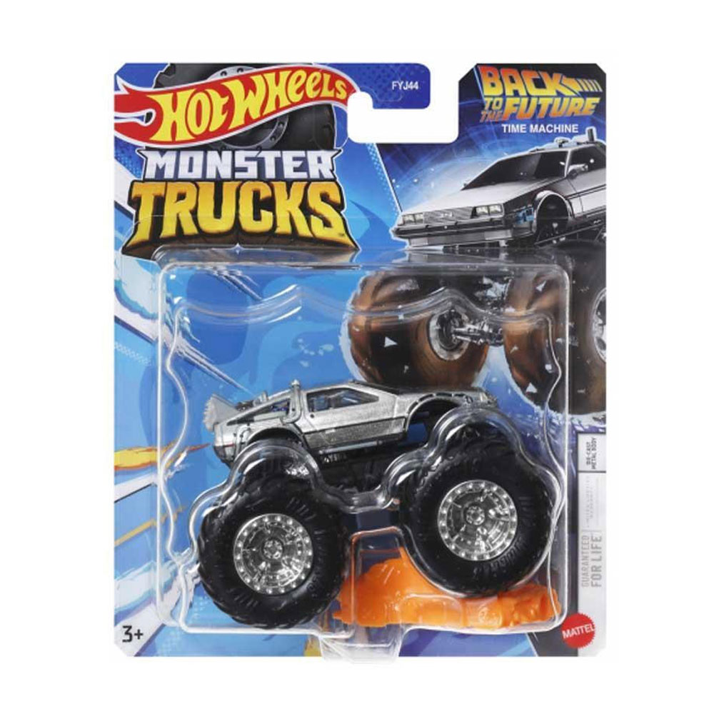 Mattel Hot Wheels Monster Trucks Οχήματα Back to the Future (HVH71/FYJ44)