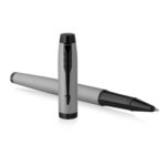 Στυλό Parker Ι.Μ. Chrome Metallic Grey BT Rollerball με σημειωματάριο (1159.2302.63)