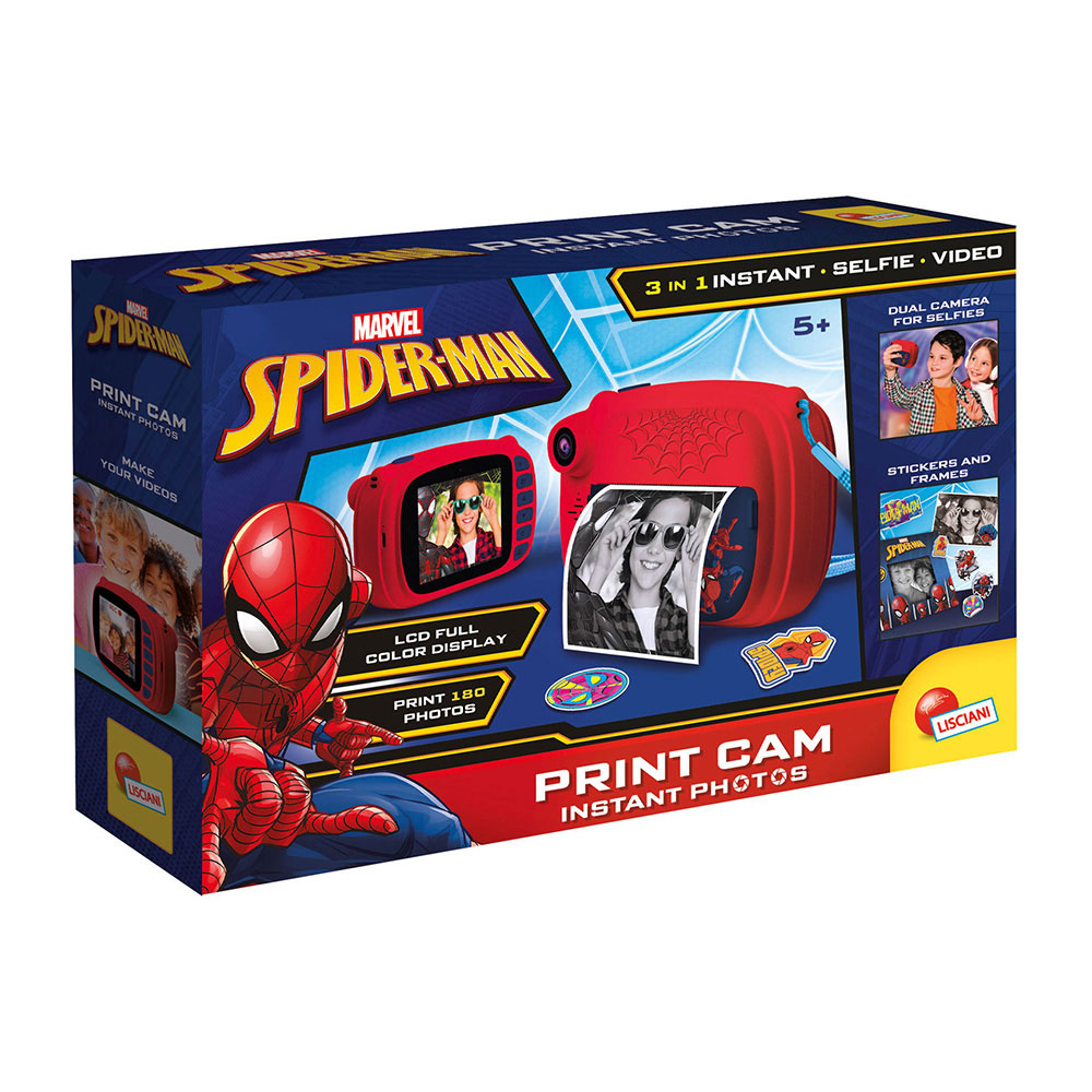 Φωτογραφική μηχανή Spiderman Print Cam Compact Lisciani (104024)