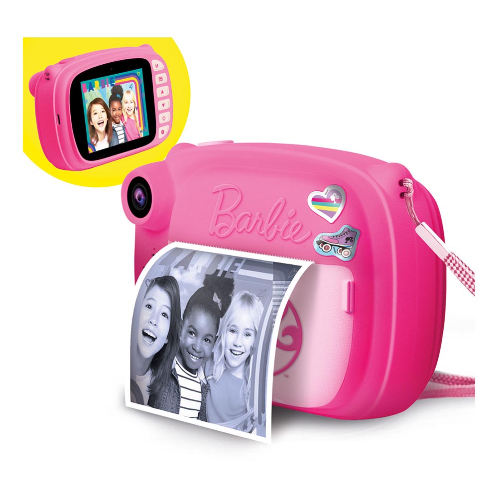 Φωτογραφική μηχανή Barbie Print Cam Compact Lisciani (97050)