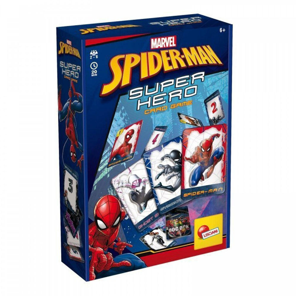 Επιτραπέζιο παιχνίδι με κάρτες Lisciani Spiderman (100880)
