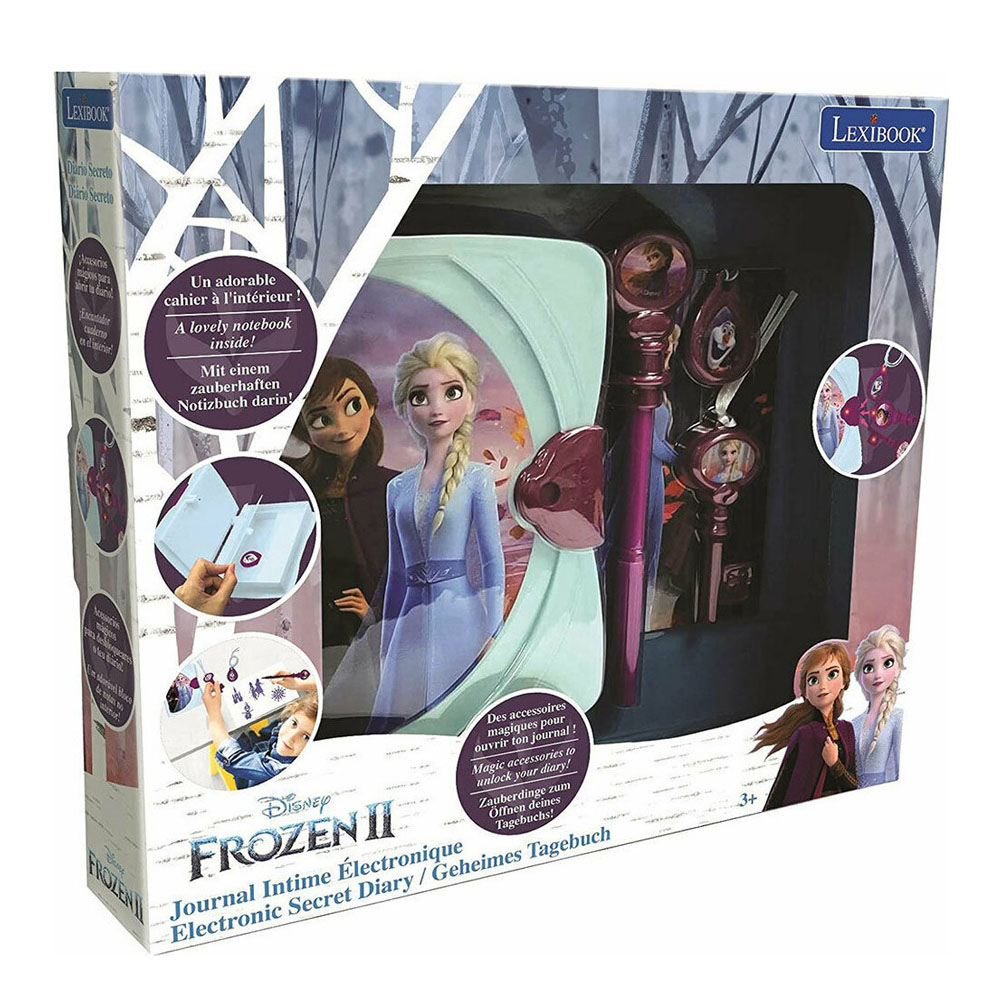 Μυστικό ημερολόγιο Frozen II με ήχο,φως και μαγικό στυλό Lexibook (SD15FZ)