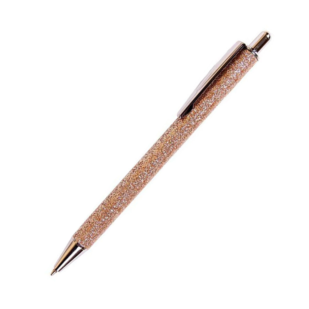 Στυλό glitter Cresco shine χρυσό ballpoint 1.00mm (750000C)