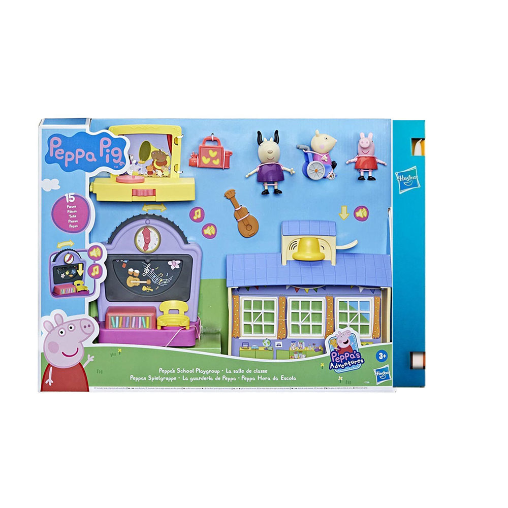 Παιχνιδολαμπαδα παιχνίδι μινιατούρα Hasbro Peppa Pig School Playgroup (F2166A)