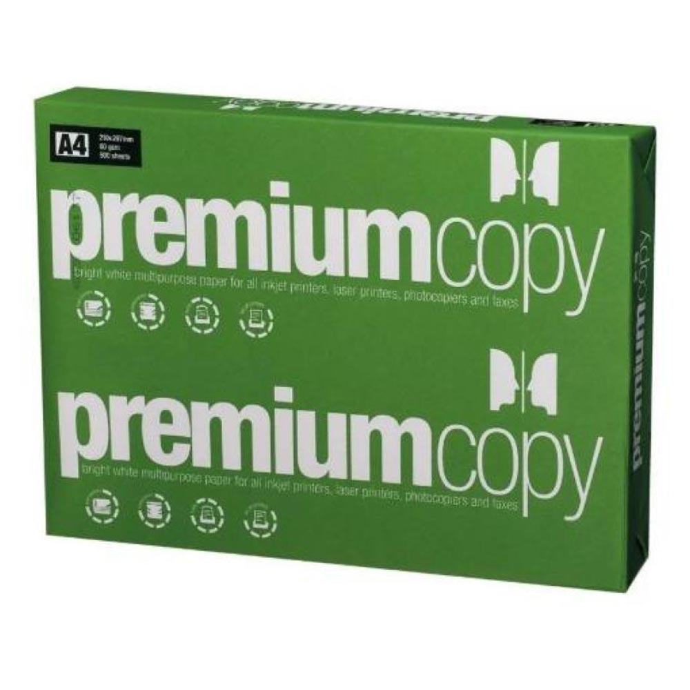 Χαρτί εκτυπώσεων λευκό Premium copy A4 80gr 500 φύλλα (006583)