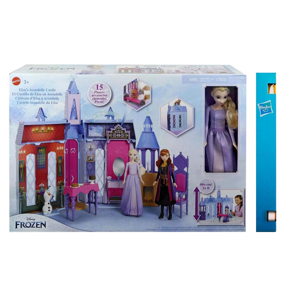 Παιχνιδολαμπάδα Mattel Frozen-Το κάστρο της Αρεντέλλας (HLW61A)