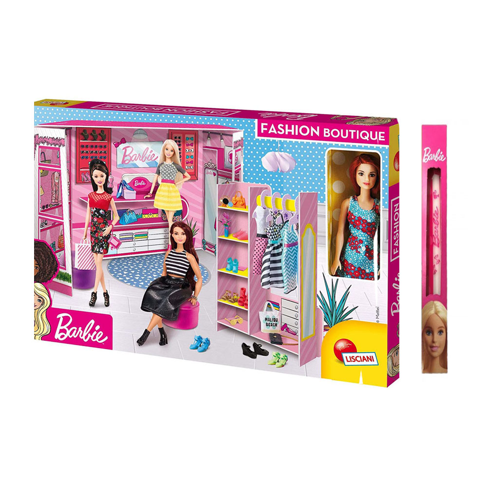 Παιχνιδολαμπάδα μπουτίκ μόδας Barbie fashion με κούκλα (76918A)