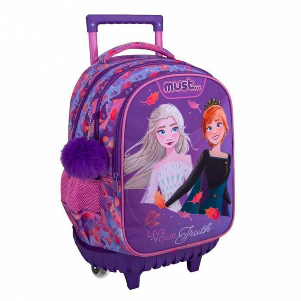 Τσάντα τρόλεϊ δημοτικού Must Disney Frozen live your truth 3 θέσεων  (000564307)