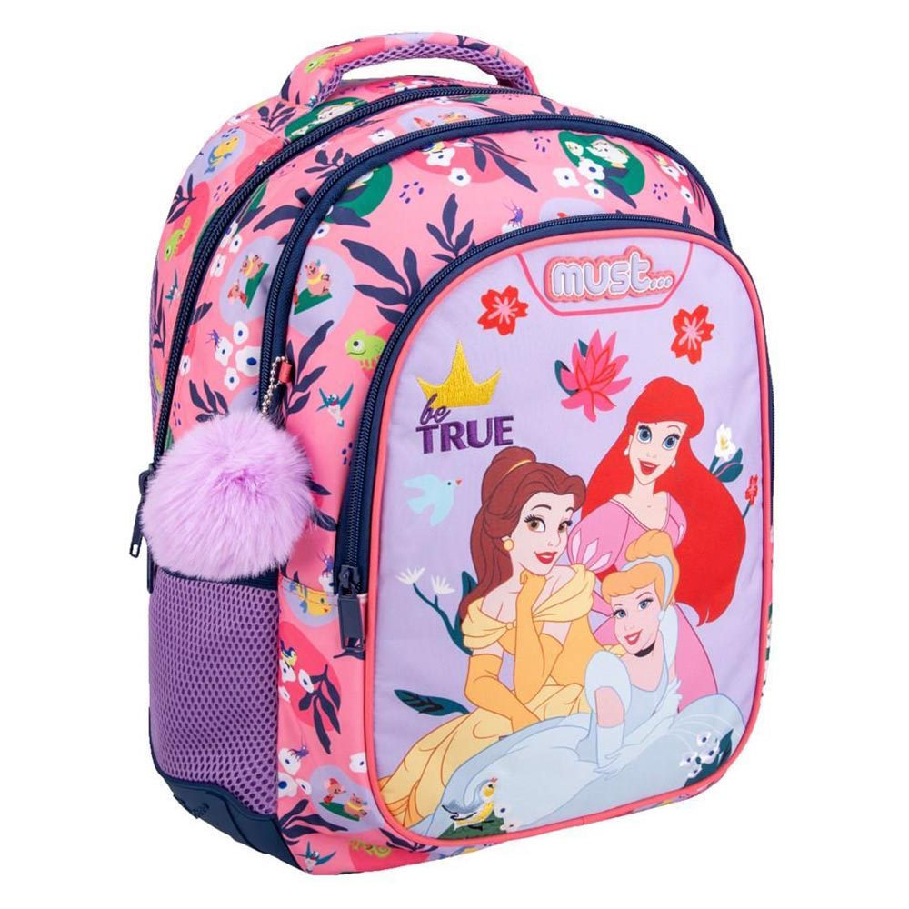 Τσάντα πλάτης δημοτικού Must Princess Be True 3 θέσεων (000564333)